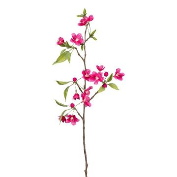 Branche de fleurs de poirier artificielle SLOFEN avec des fleurs, cerise, 55cm Branche de fleurs de poirier artificielle SLOFEN avec des fleurs, cerise, 55cm