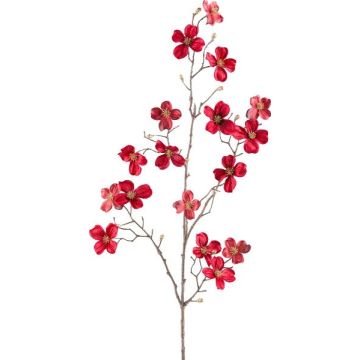 Branche décorative Cornouiller HISOP, rouge rubis, 85cm Branche décorative Cornouiller HISOP, rouge rubis, 85cm