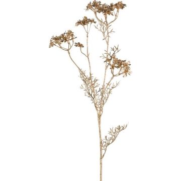 Branche artificielle de carotte sauvage GRAHEN, dorée, 85 cm Branche artificielle de carotte sauvage GRAHEN, dorée, 85 cm