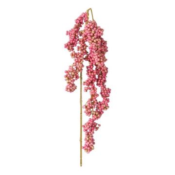 Branche artificielle Sureau FAVLER, baies, rose, 75cm Branche artificielle Sureau FAVLER, baies, rose, 75cm