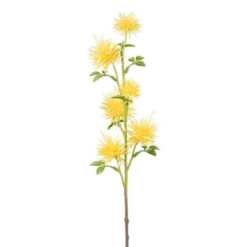 Branche artificielle Chardon boule ZORLIM, jaune, 55cm
