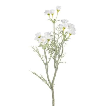 Branche artificielle Marguerite PALVON, blanc, 55cm