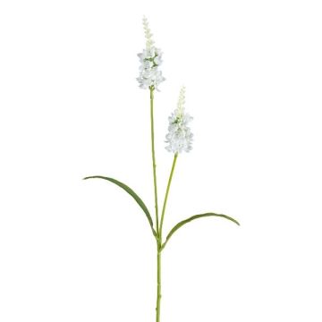 Branche artificielle de sauge LOHFER, blanche, 65 cm Branche artificielle de sauge LOHFER, blanche, 65 cm
