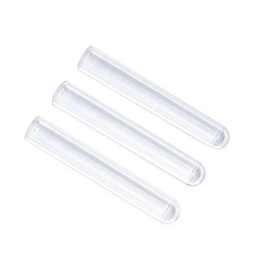 Petit tube en verre NILOS en acrylique, transparent, 10 cm, Ø 1,6 cm
