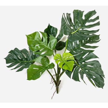 Philodendron artificiel Monstera Deliciosa CYDEN, racines, tige, vert, 75 cm
