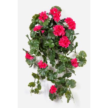 Fleur artificielle géranium OTTAVIA sur tige, crossdoor, rose, 65 cm