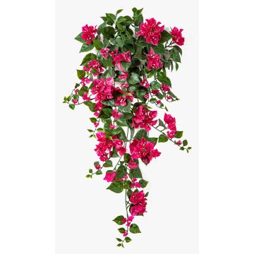 Fleur artificielle de bougainvillier suspendue CARINO, sur tige, crossdoor, rose, 100 cm Fleur artificielle de bougainvillier suspendue CARINO, sur tige, crossdoor, rose, 100 cm