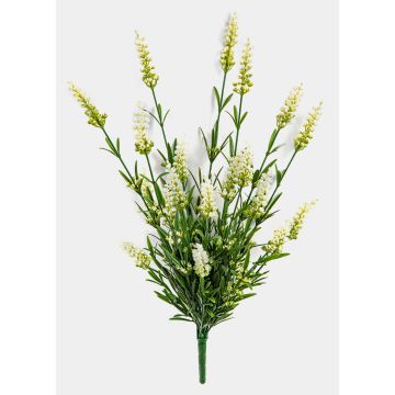 Lavande artificielle MARINA sur tige, crème, 50cm, Ø2cm Lavande artificielle MARINA sur tige, crème, 50cm, Ø2cm