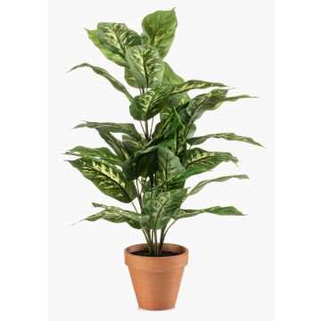 Plante artificielle Dieffenbachia ELSAWA dans un pot en terre cuite, verte, 65 cm Plante artificielle Dieffenbachia ELSAWA dans un pot en terre cuite, verte, 65 cm