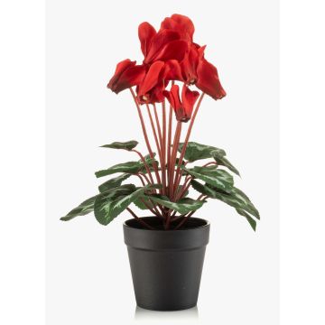 Cyclamen artificiel VERIANA dans un pot décoratif, rouge, 30 cm Cyclamen artificiel VERIANA dans un pot décoratif, rouge, 30 cm