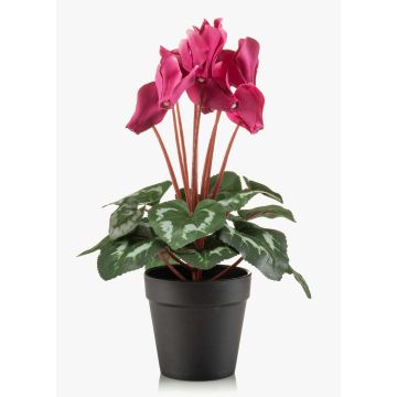 Cyclamen artificiels VERIANA dans un pot décoratif, rose, 30 cm Cyclamen artificiels VERIANA dans un pot décoratif, rose, 30 cm