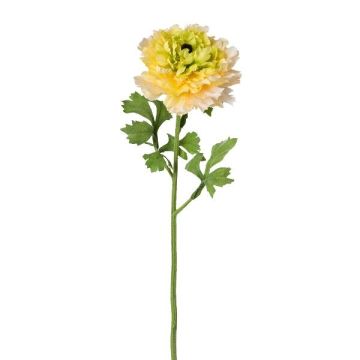 Fleur décorative Renoncule SLANK, jaune, 45cm