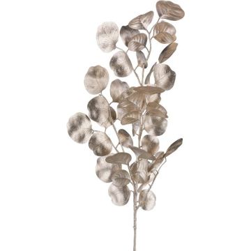 Branche artificielle Eucalyptus DRAVEL, champagne, 75cm Branche artificielle Eucalyptus DRAVEL, champagne, 75cm