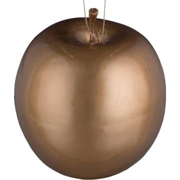 Fruit décoratif Pomme TUSKA, doré, 8 cm