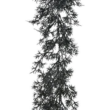 Guirlande artificielle Asparagus sprengeri KLUMAN, noir, 195cm