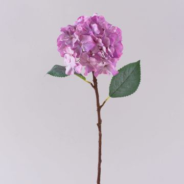 Hortensia artificiel NYNMAR, violet-crème, 50cm, Ø18cm Hortensia artificiel NYNMAR, violet-crème, 50cm, Ø18cm