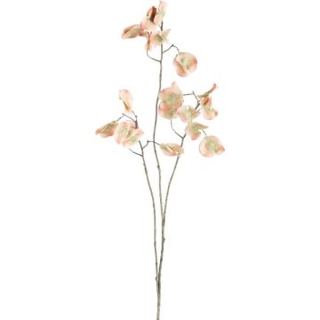 Branche artificielle de pois de senteur SAJIN, vert pêche, 100 cm Branche artificielle de pois de senteur SAJIN, vert pêche, 100 cm