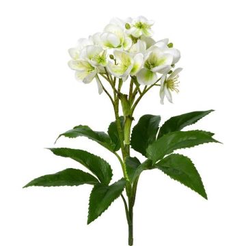 Fleur décorative Œillet de poète TRULK, blanc, 60cm