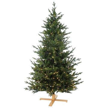 Faux sapin VALLETTA SPEED DELUXE, LEDs, 230cm, Ø135cm