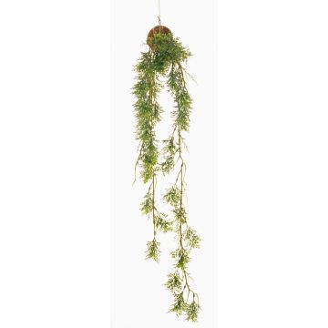Chute de romarin artificielle IOANNIS sur motte de mousse, vert, 90cm