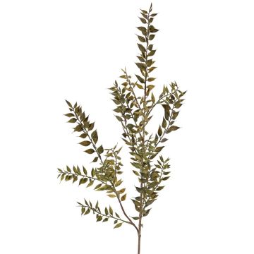 Fausse branche de fragon petit-houx ELENIE, vert, 95cm