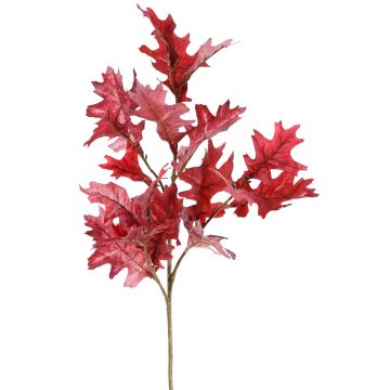 Branche de chêne artificielle ERASMIA, bordeaux, 75cm Branche de chêne artificielle ERASMIA, bordeaux, 75cm