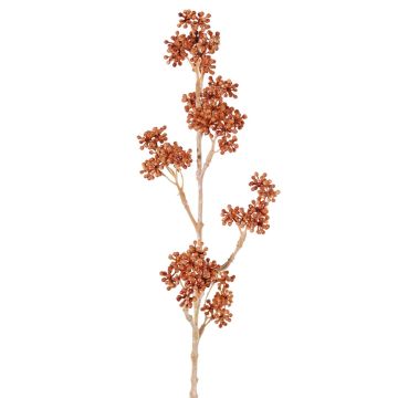 Branche de callicarpe artificielle FILOTAS avec baies, orange, 45cm