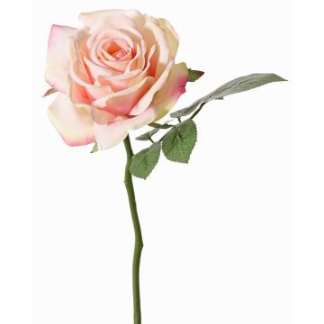 Fleur artificielle Rose NIKOLETA, rose, 30cm, Ø12cm