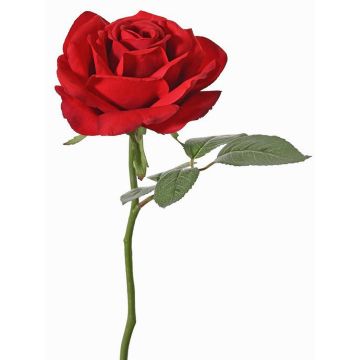 Fleur artificielle Rose NIKOLETA, rouge, 30cm, Ø12cm