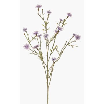 Fleur artificielle Bleuet ZENOBIOS, bleu-lilas, 80cm, Ø3-4cm