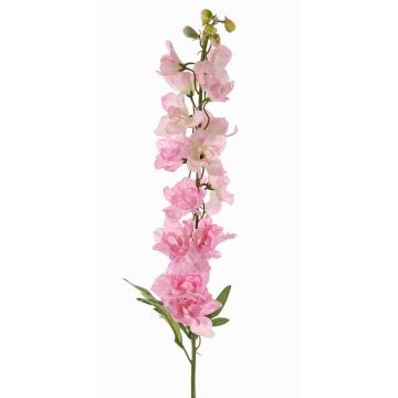 Delphinium en tissu ANDRIANA, rose, 90cm, Ø11cm