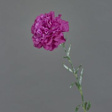 Œillet artificiel NIRUSHA, violet, 65cm