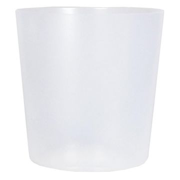Pot intérieur KIPA pour paniers à plantes, en plastique, étanche, transparent, 12 cm, Ø 12 cm
