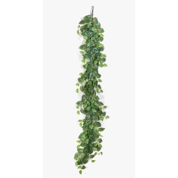 Guirlande de pothos tacheté artificielle GIRTAB, vert-blanc, 180cm Guirlande de pothos tacheté artificielle GIRTAB, vert-blanc, 180cm