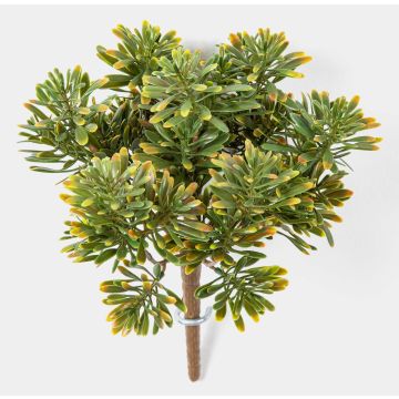 Crossostephium artificiel KARAHNI sur piquet, vert-orange, 20cm Crossostephium artificiel KARAHNI sur piquet, vert-orange, 20cm