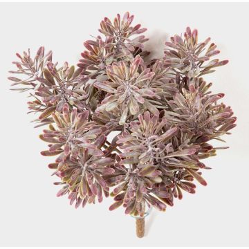 Crossostephium artificiel KARAHNI sur piquet, bordeaux-vert, 20cm Crossostephium artificiel KARAHNI sur piquet, bordeaux-vert, 20cm