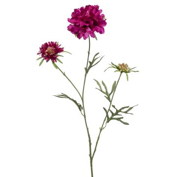 Fleur artificielle Scabiosa MARUA, violet, 80cm