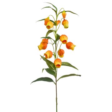 Fausse fleur Sandersonia aurantiaca NIZAR, orange, 100cm
