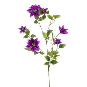 Clématite artificielle HIKARI, rose, 110cm