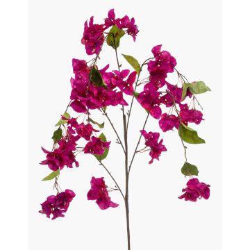 Branche décorative de Bougainvillier MIKKI avec fleurs, rose, 120cm