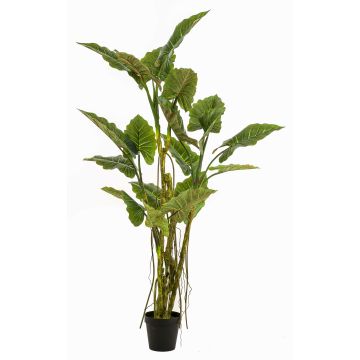 Oreille d'éléphant artificielle KOKKO avec lianes, vert, 195cm