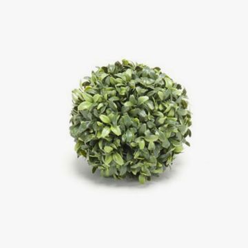 Boule de buis artificiel TOM, grille en plastique, crossdoor, Ø15cm