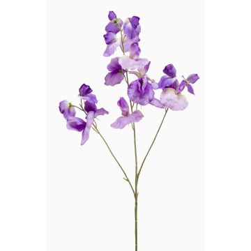 Pois de senteur artificiel KANZI, lilas, 75cm