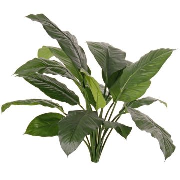 Plante artificielle Spathiphyllum PLAKIAS, difficilement inflammable, tige, verte, 90 cm Plante artificielle Spathiphyllum PLAKIAS, difficilement inflammable, tige, verte, 90 cm