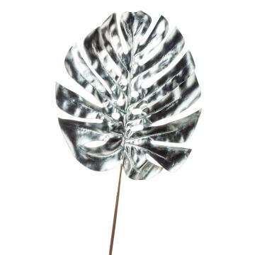 Fausse feuille de Philodendron Monstera Deliciosa AMETS, argent, 90cm Fausse feuille de Philodendron Monstera Deliciosa AMETS, argent, 90cm