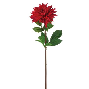 Fausse fleur Dahlia TURENA, rouge, 75cm