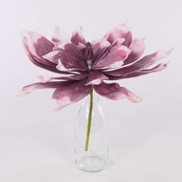 Plante artificielle Aloe Vera LIERA avec paillettes, vieux rose, 30cm
