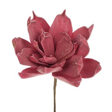 Plante artificielle Aloe Vera LIERA avec paillettes, rouge pourpre, 30cm Plante artificielle Aloe Vera LIERA avec paillettes, rouge pourpre, 30cm