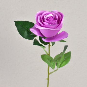 Rose artificielle SEENSA, fuchsia, 55cm, Ø7cm Rose artificielle SEENSA, fuchsia, 55cm, Ø7cm