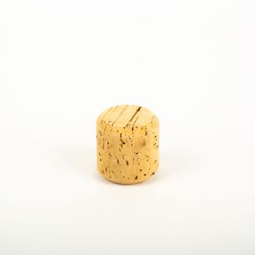 Bouchon de bricolage JAKOBA, moleté des deux côtés, clair, 3,8cm, Ø3,8cm